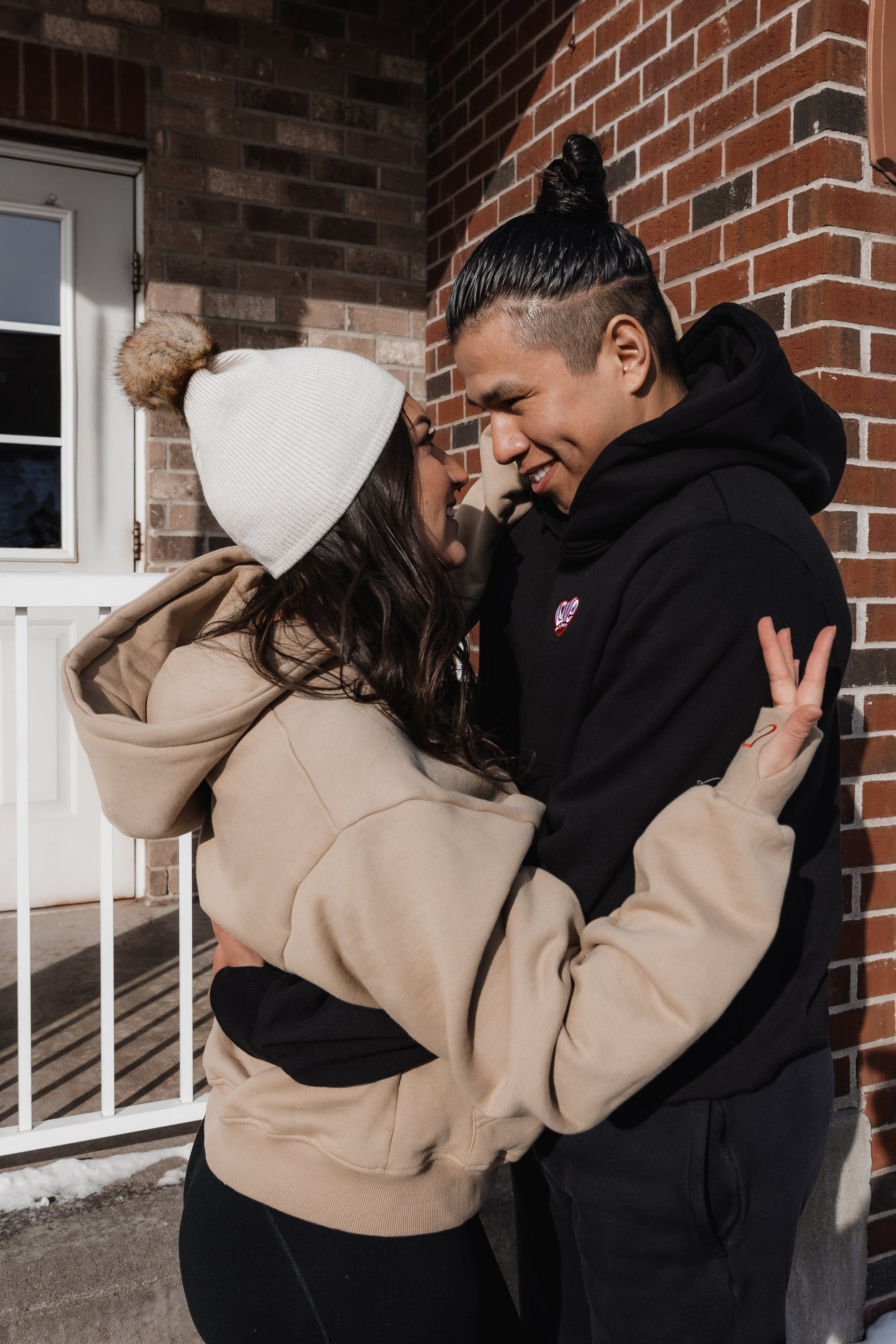 His & Hers Style: Trendy Matching Hoodies for Couples