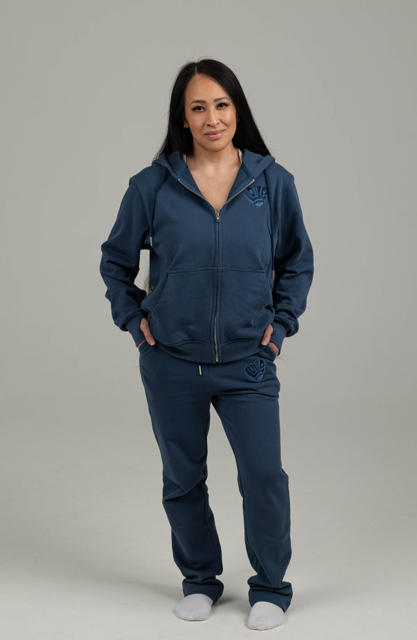 Love Magnet Metallic Logo Hoodie – Midnight Bond Edition
