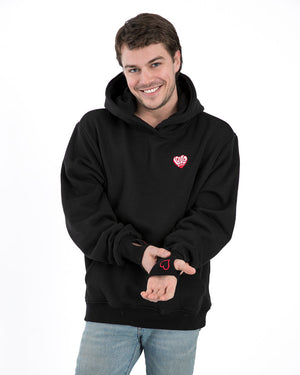 LOVE MAGNET HOODIE - Black - $25 Flash Sale