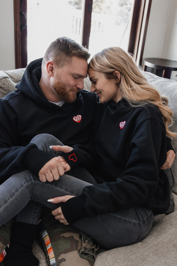 LOVE MAGNET HOODIE - Black - $25 Flash Sale