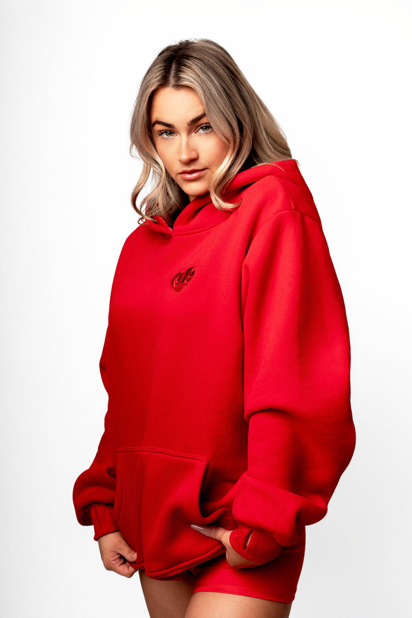 Cherry Crush Luxe Linked Hoodie