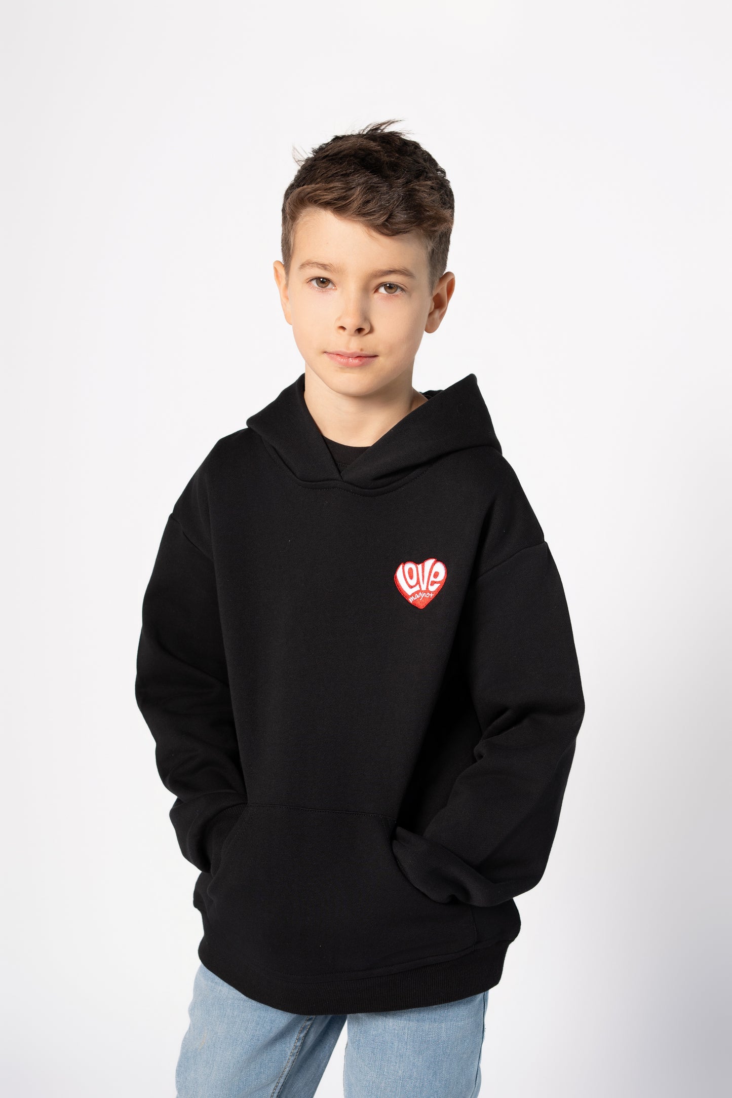 KIDS LOVE MAGNET HOODIE