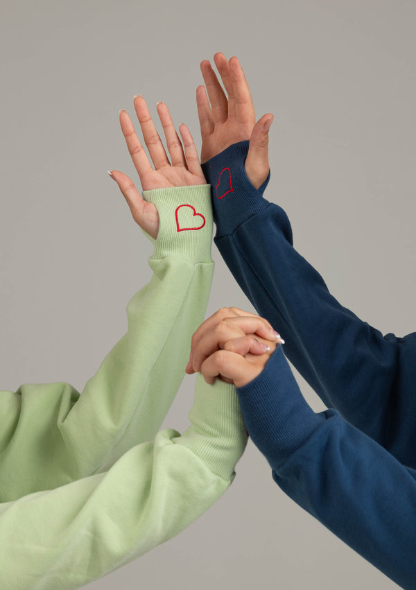 Love Magnet Beaded Logo Hoodie – Lime Light Edition